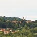 Il campanile di Azzate dalla ciclabile Casbeno - Capolago.