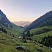 ... ins Tal hinein Richtung Val Frisal