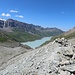 Le lac des Dix apparaît