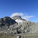 Etwas oberhalb vom Scalettapass, das Chüealphorn kämpft mit seinen Wolken