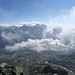 Vom Engadin drückten viele Wolken