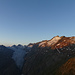 Gurgler Ferner und Schalfkogel bei Sonnenaufgang
