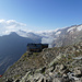 Ramolhaus nach dem Start zum Nördlichen Ramolkogel