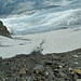 Tiefblick zum Gletscher