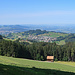 der Ausblick reicht gut bis nach St. Gallen