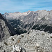 Blick zum Zugspitzplatt übers Reintal