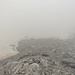 La striscia di rocce che va verso il Piz Gaglianera