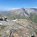 Au sommet S (2986m) de Serra Neire, vue NE.