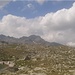 Il piz da la Margna avvolto dai cumuli