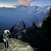 Rückblick zum Unter Gabelhorn