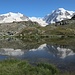 Riffelsee mit Monte Rosa