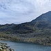 Beim oberen Surettasee mit Blick zum Seehorn.