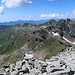 An der Cima Capezzone schaut man vorbei zum Monte Barone.