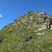 Anstieg zum Vorgipfel der Cima Capezzone.