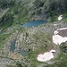 Zoom hinunter zum Lago di Capezzone.