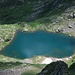 Herrlicher Tiefblick zum Lago di Capezzone.