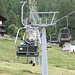 ..bei der Bergfahrt mit dem Kanzellift war die Stimmung trotzdem gut, schließlich stand unser erster 3000er auf dem Programm!