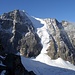 Die Vertainspitze mit ihrem (damals) mächtigen Nordwand-Hängegletscher