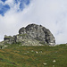 Première apparition du Spalihorn, face sud.