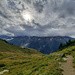 Dans le vallon du Milibach (vue arrière). 