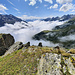 Au sommet nord du Spalihorn (2470m), vue W.