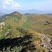 Blick vom Gipfel auf die Montagnina Alp 