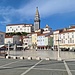 Piazza mit Tartini-Denkmal