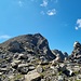 Aufstieg über den oben breiten Grat zum Schwarzhorn