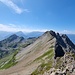 Blick vom Schwarzhorn nach Westen