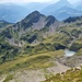Fläscher Tal mit Oberst See. Rechts hinten das Maienfelder Schwarzhorn