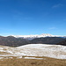 Panorama verso la Presolana dalla cima del Monte Sparavera.