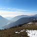 Vista sul Lago d'Endine e la Val Cavallina.