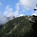Blick hinüber zu Rofanbahn und Erfurter Hütte