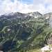 Vom Ebner Joch hat man auch einen guten Blick zu den höchsten Gipfeln des Rofan