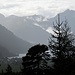 Auf den letzten Metern nach Maurauch holt uns der Regen ein