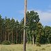 Der in der Freizeitkarte «Westhavelland Nord 1:50’000» vermerkte «Aussichtsturm» auf dem Galgenberg.