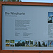 Erläuterungstafel zum Lilienthal-Denkmal «Windharfe».