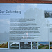 Erläuterungstafel zum Gollenberg.