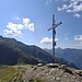 Auf dem Gipfel, links sieht man das Große Gurpitschek, 2526 m. 
