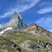 Der Klassiker: Foto vom Matterhorn beim Schwarzsee geknipst. 