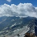 Blick zu den südlichen Nachbargipfeln.