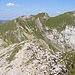 Blick zurück vom Dalfazer Joch zum Hochiss