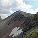 Rückblick über den Grat vom Wissmeilenpass aus gesehen