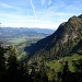 Blick auf Gerstruben und Oberstdorf im Aufstieg