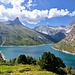 Dem Zervreilasee entlang ...