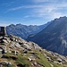 Blick rüber in die Gipfel vom Öschinensee.