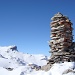 Gipfelsteinmann auf dem Piz Tarantschun (2769 m)