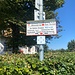 Wegweiser Am Hohlen Graben beim Gasthaus zum Kreuz<br /><br />