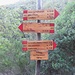 Nuova segnaletica posizionata sul percorso.