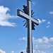 Gipfelkreuz aus anderer Perspektive